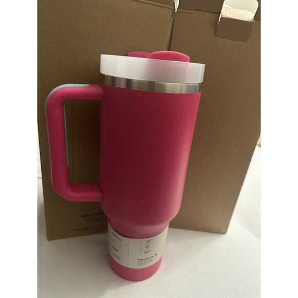 Stanley 40 oz Tumbler Quencher H2.0 Passion Pink NWT - Picture 2 of 9